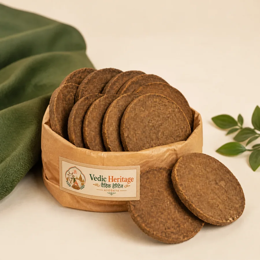 Illustrative image of Cow Dung Cake